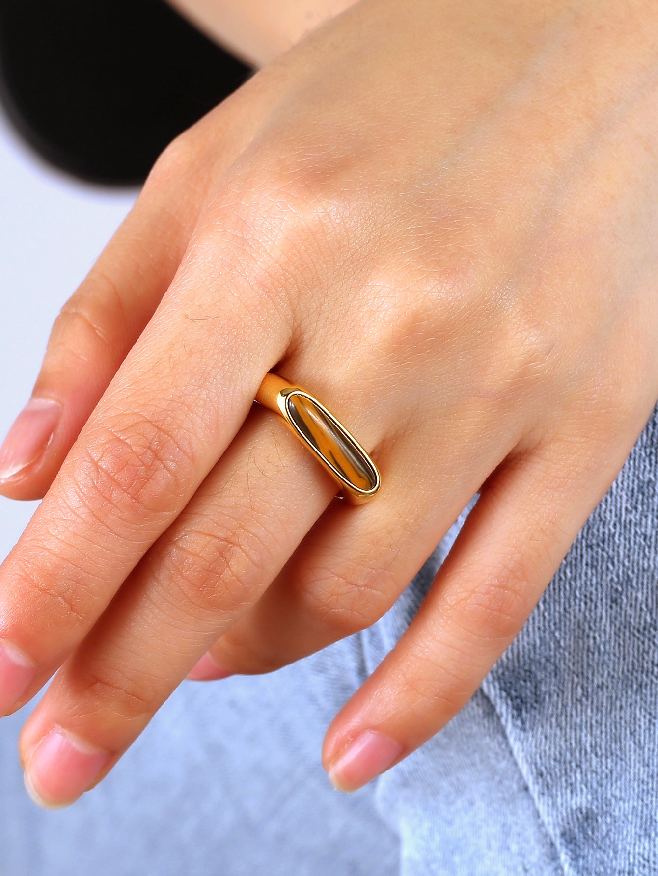 Tiger Eye Stone Ring