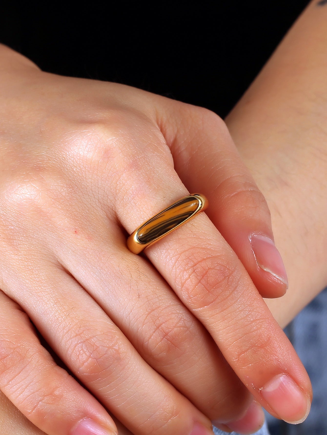 Tiger Eye Stone Ring
