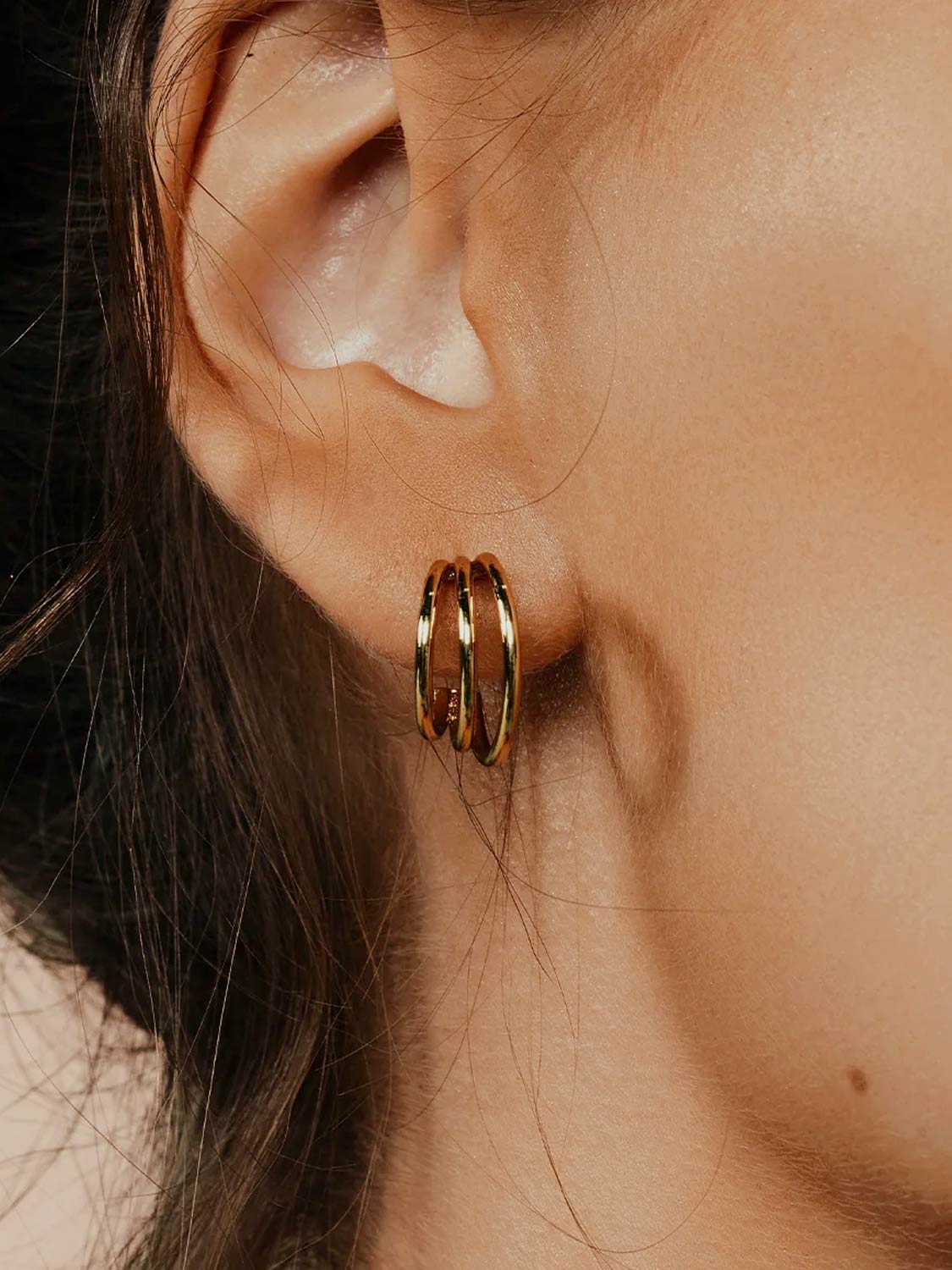 Echo Hoop Earrings
