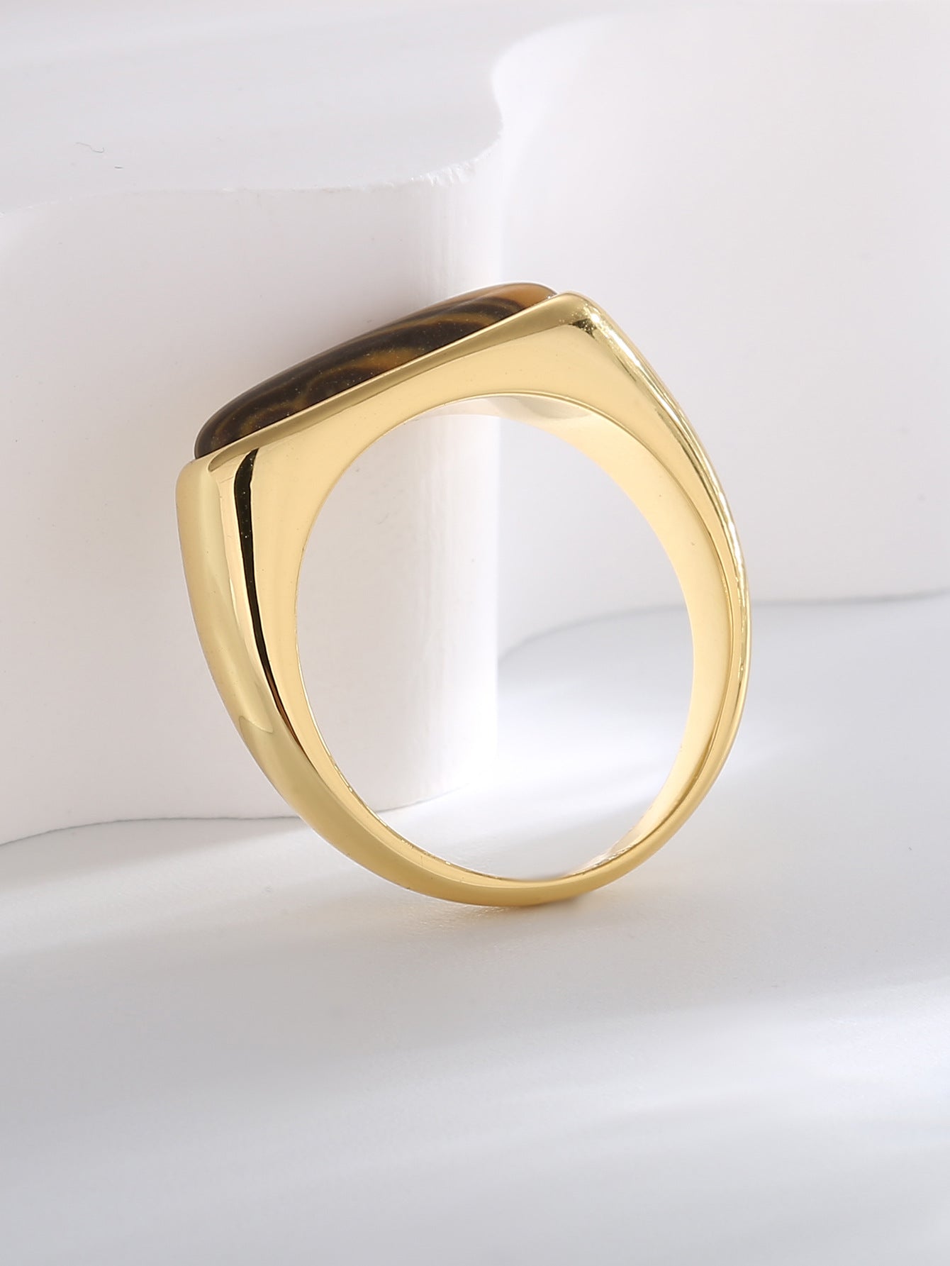Tiger Eye Stone Ring