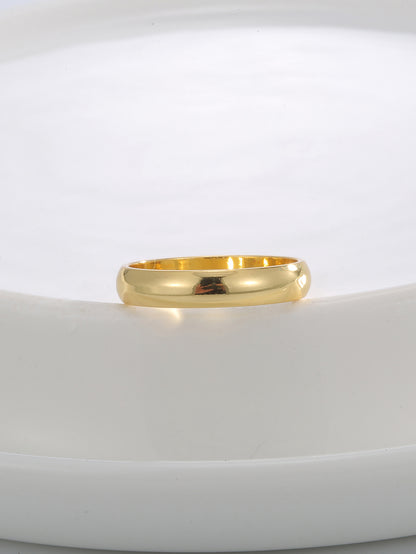 Glossy Round Ring