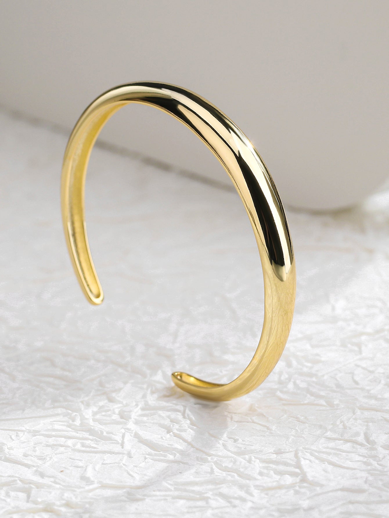 Classic Glossy Cuff Bracelet