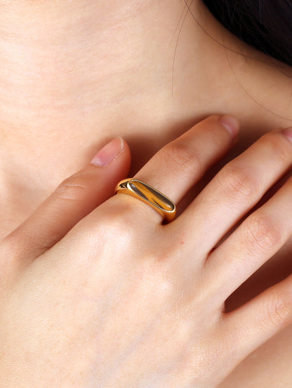 Tiger Eye Stone Ring