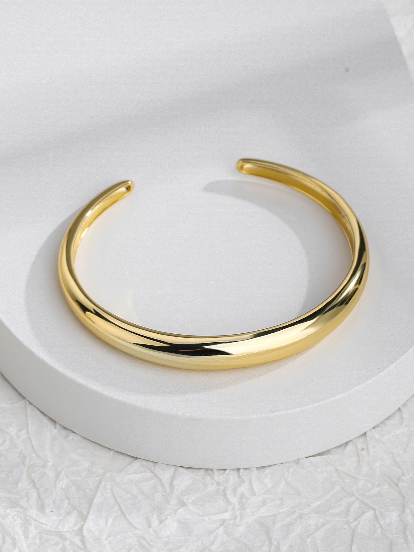 Classic Glossy Cuff Bracelet