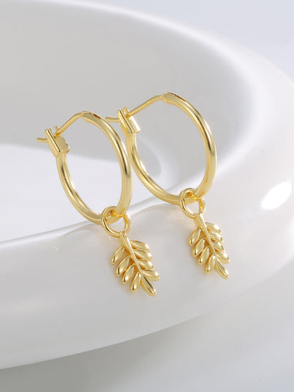 Wheat Drop Earrings