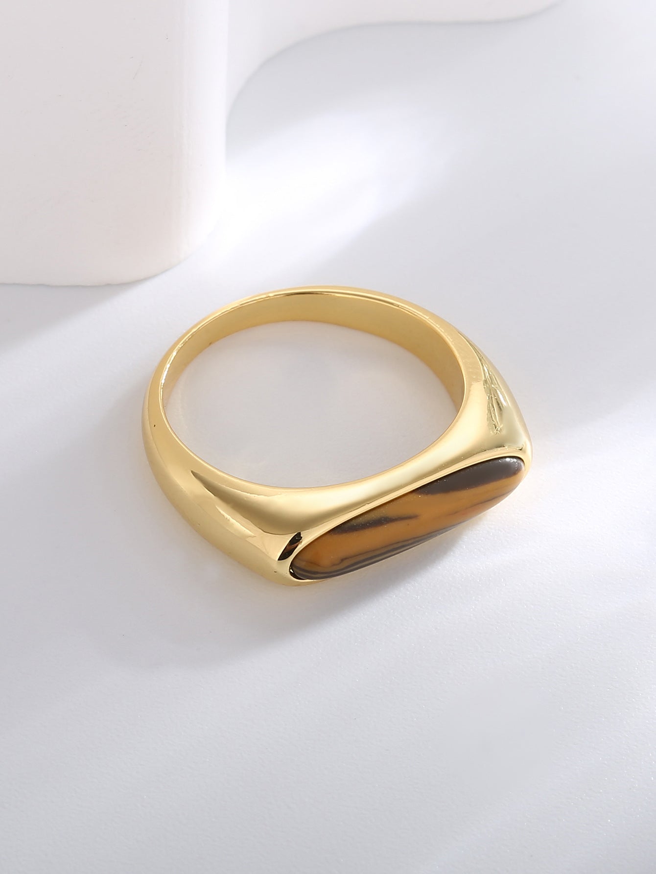 Tiger Eye Stone Ring
