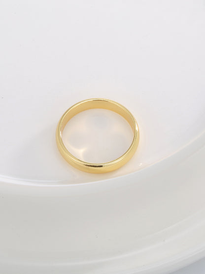 Glossy Round Ring