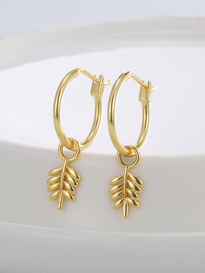 Wheat Drop Earrings