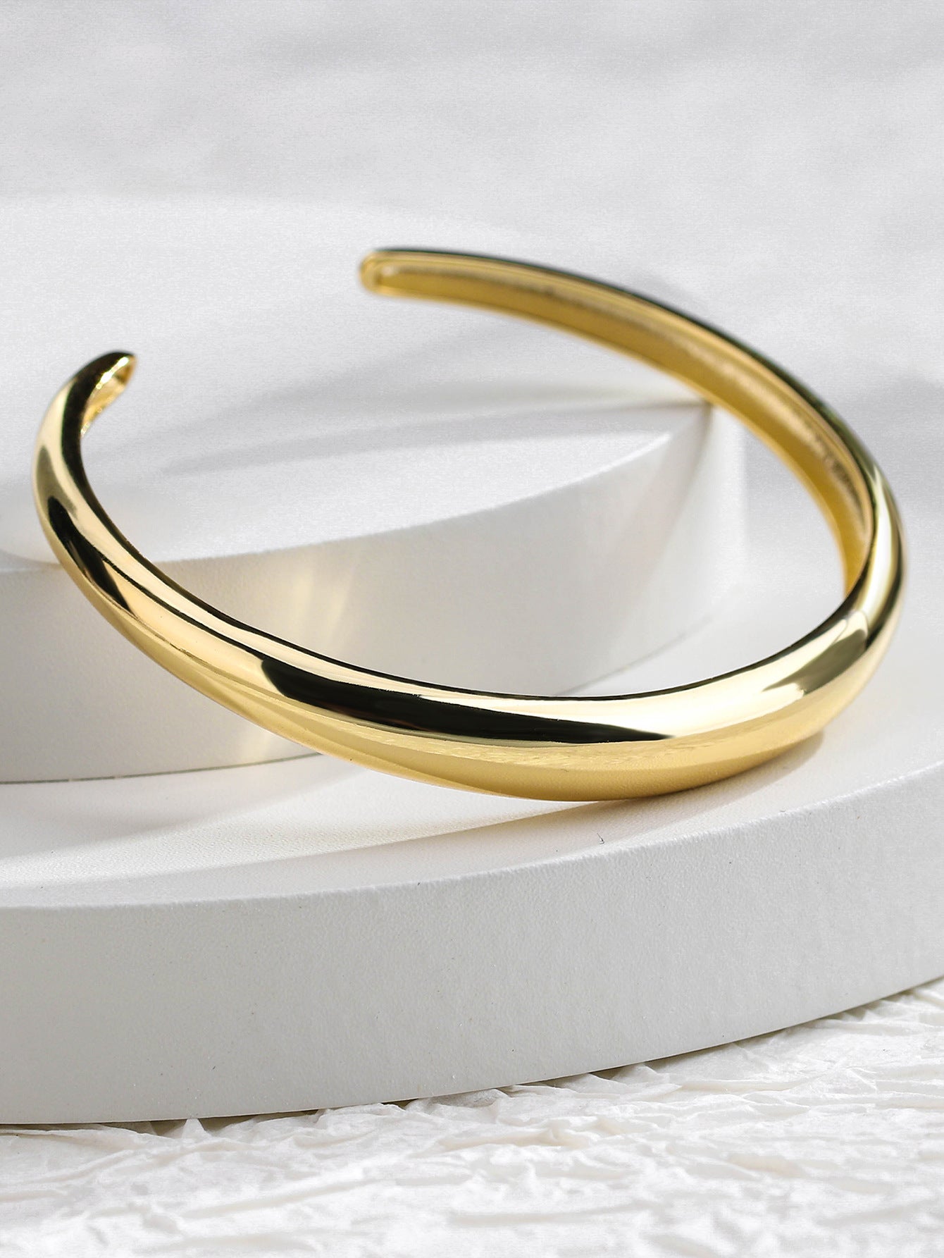 Classic Glossy Cuff Bracelet