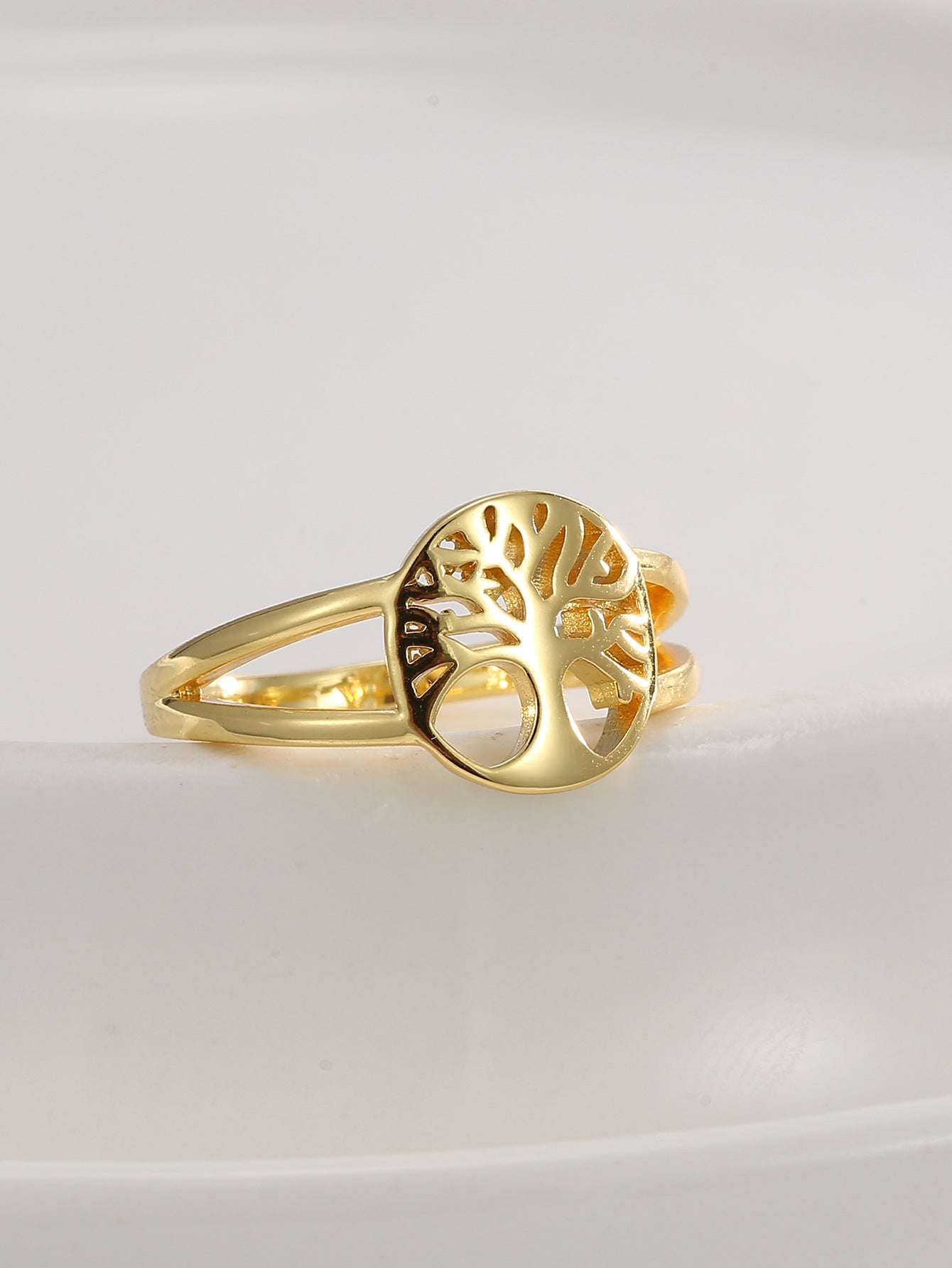 Tree of Life Hollow Ring