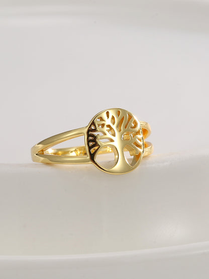 Tree of Life Hollow Ring