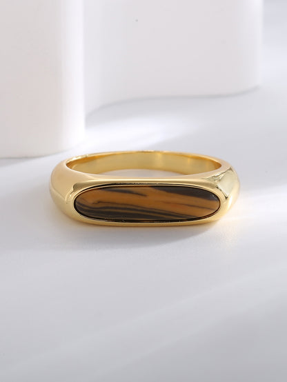 Tiger Eye Stone Ring