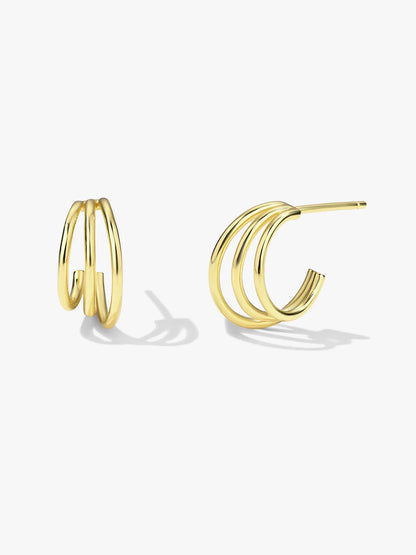 Echo Hoop Earrings