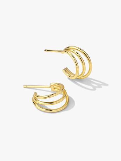 Echo Hoop Earrings