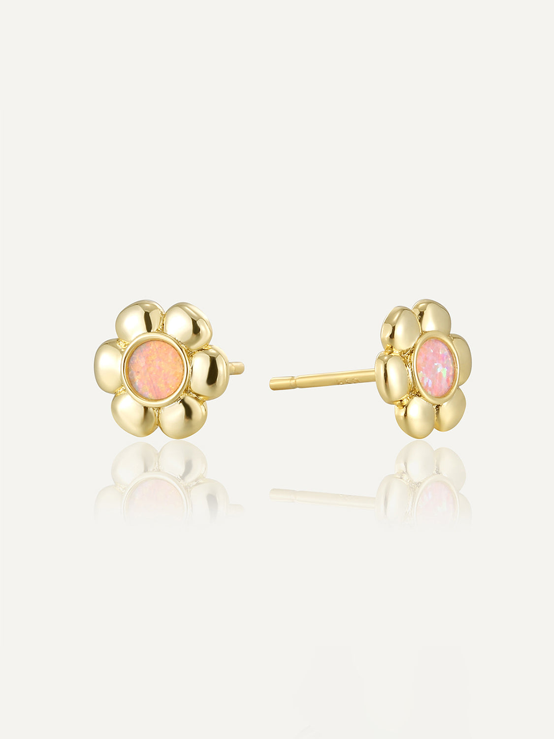 Classic Flower Stud Earrings