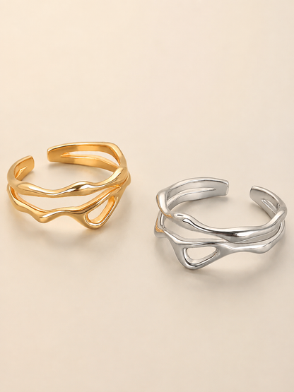 Freeform Rhythm Open Ring