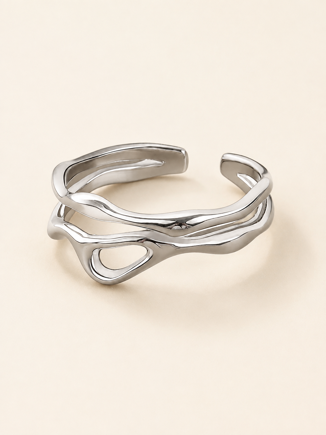 Freeform Rhythm Open Ring