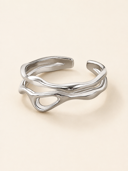 Freeform Rhythm Open Ring