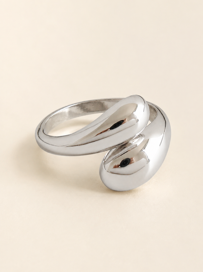 Liquid Drop Wrap Ring