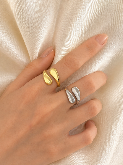 Liquid Drop Wrap Ring