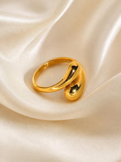 Liquid Drop Wrap Ring