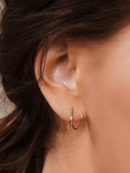 Double Hoops Earrings