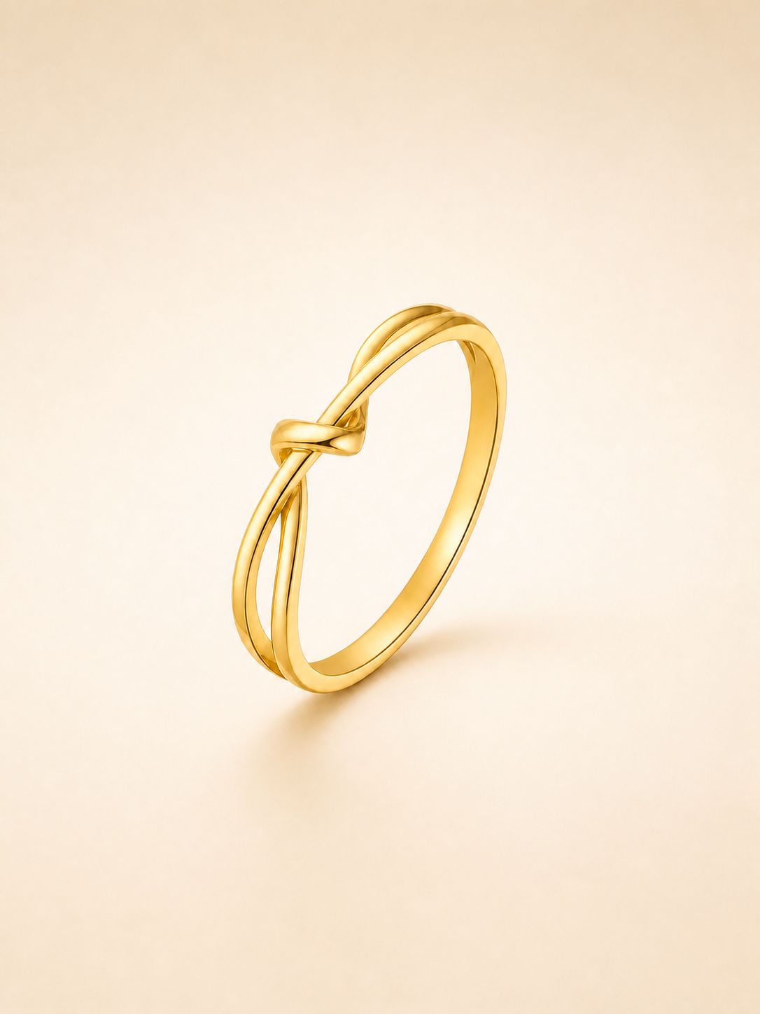 Infinite Knot Open Ring