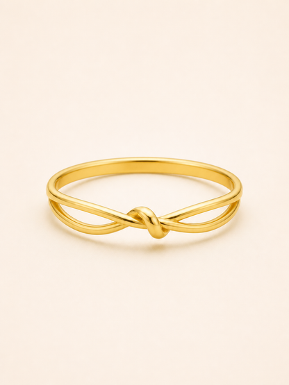 Infinite Knot Open Ring