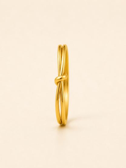 Infinite Knot Open Ring